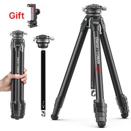 Holders VIJIM Ulanzi and Coman Zero Y Full Carbon Fiber Professional Lightweight Photography Travel Tripod For DSLR Camera Canon Sony