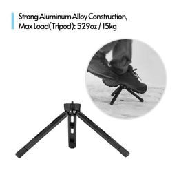 Accessories Photography Camera Tripod Tabletop Folding Tripod W/ 1/4 Screw Mount Leg Design for DSLR Camera Smartphone LED Light Stabilizer
