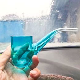 Premium Puffco Proxy Smoking Pipes for Wax Replacement Glass Cup Smoke Water Pipe Mouthpiece with Different Colours Portable Water Bubbler