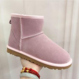 5854 Designer Botas de Neve Austrália Mini Plataforma Bota Mulheres Tazz Tasman Chinelos Clássico Slip-on Camurça Slides Inverno Lã Botas Quentes Pele De Ovelha Botas De Tornozelo