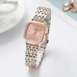 Women's Watches New watch Fashion ladies steel chain noble quartz watch birthday giftL231216