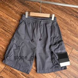 Mens shorts Stones Island designers Cargo Pants Badge Patches summer Sweatpants Sports Trouser 2023SS big Pocket overalls trousers Motion current 1 A76R