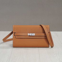 Akilyle Designer Luxury Bag Women's Bag Wallet Genuine Leather Palm Patternfashion One Shoulder Crossbody Bag Tidal Street Shoot Women's Handbag