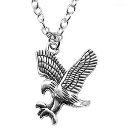 Pendant Necklaces 1 Piece 31x27mm Eagle Charms Necklace For Women Drop Supplier Pendants Female Gift