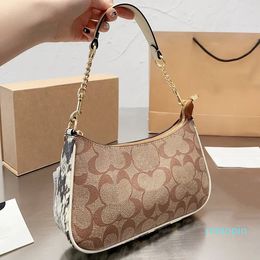 Underarm Crossbody package Famous Letter_bag Zipper Purse Black Shoulder Handbags Large Capacity Shopping Totes With Dust Bag