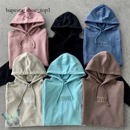 Spider Hoodies Kith Sweatshirt Embroidery Kith Hoodie Sweatshirts Men Women Box Hooded Sweatshirt Quality Inside Tag Kith Sweater 4862