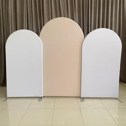 Other Event & Party Supplies Custom Arch Backdrops Pink Blue Beige White Birthday Decoration Banner Covers With Stands326I