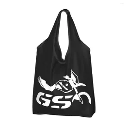 Shopping Bags Motorbike R1100 GS Grocery Bag Durable Large Reusable Recycle Foldable Heavy Duty R850 Art Tote