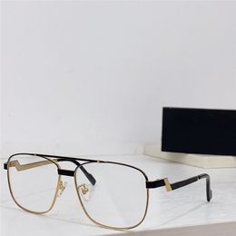 New fashion men optical glasses 9101 square shape pilot metal frame Germany avant-garde design style simple high-end transparent eyewear