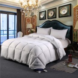 Comforters sets VESCOVO Duck Down Duvet Comforter 200230 Queen King Feather Quilts For Winter 220240 231215