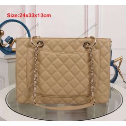 5A lady bag luxury designer Tote Bag women Handbag Caviar Leather Sheepskin Shoulder Bags designer womens Large crossbody bag high Quality