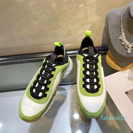 Casual Shoes White Clear Shoe Men Women Rainbow Green Sole Sports Outdoor Dad Mens Ponsf Sneakers