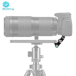 Holders BGNING Aluminium Telephoto Zoom Lens Holder for Long Focus Camera Support Bracket Quick Release Plate for Bird Watching Tripod