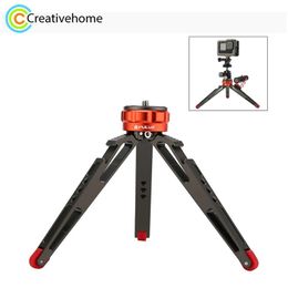 Holders PULUZ Desktop Vlogging Live Tripod Holder with Cold Shoe Bases for DSLR Digital Cameras Adjustable Height 7.514.5cm