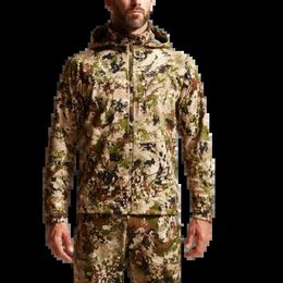 Hunting Jackets High Quality Jetstream Jacket Eptfe Film Fleece Lining Breathable Comfortable Winter Camouflage Fishing Hunting Clothing 231215