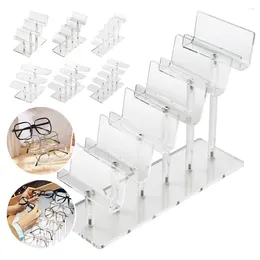 Kitchen Storage 3/4/5/6 Layers Sunglasses Show Rack Transparent Multi Layer Display Frame Acrylic Prop Glasses Holder