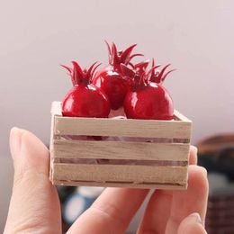 Party Decoration 100 Pcs Children's Toys Simulated Pomegranate Ornament Decorations Kids' Shopwindow Adornment Foam Artificial