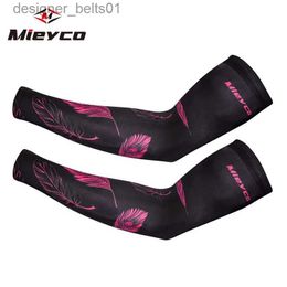 Sleevelet Arm Sleeves Mieyco Men Women Arm Sleeve Summer Sun Protection Running Fishing Cycling Sleeves Arm Cover Bike Arm Warmers Fitness Sports SetL231216