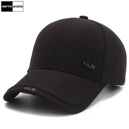 NORTHWOOD High Quality Autumn Winter Baseball Cap for Men Women's Dad Hat Cotton Fitted Gorras Hombre Trucker s 220309249O