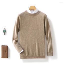 Men's Sweaters Smpevrg Merino Woolen Sweater Winter Thick Man's Long Sleeve O-neck Basic Style Male Pullover Jumper Knitted Tops