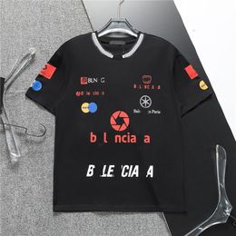 Mens Casual Print Creative t shirt Solid Breathable TShirt Slim fit Crew Neck Short Sleeve Male Tee black white green Men's M-3XL #01