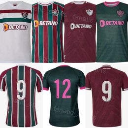 Fluminense 23 24 Soccer 9 John Kennedy Jerseys 38 Yony Gonzalez 2 Samuel Xavier 19 Leonardo Fernandez 14 German Cano 21 Jhon Arias Football Shirt Kits Club Team