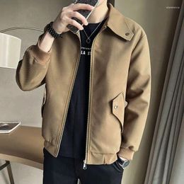 Men's Jackets Fashion Temperament Coat Advanced Sense Of Light Dressed Cargo Jacket