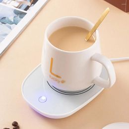 Table Mats USB Electric Heating Heater Mug Warmer 55°C For Home Coffee Milk Tea Pad Thermostatic Mat Kitchen Supplies