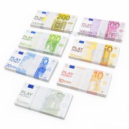 Party Toys Supplies High quantity Europe 100 Free Bar Currency Paper Atmosphere Quality Props 5-500 Money game toys Fake Tickets P199