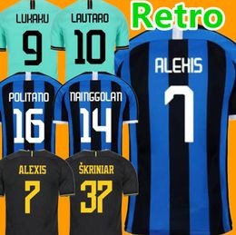 2019 2020 Retro Inter soccer jerseys 19 20 LUKAKU MIlAN BARELLA ALEXIS football shirt 2021 2022 Godin SKRINIAR KOLAROV D'AMBROSIO BROZOVIC LAUTARO ERIKSEN VECINO