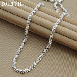 Necklace Chain Silver Necklace 925 Silver Fashion Sterling Jewellery Link Chain263e