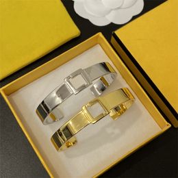 Other Bracelets gold bracelet chain bangle18k plated Designer Bangle luxury letter Bangles women Braclet Pulsera 3 styles Pulseras romantic gifts set gift