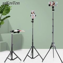 Holders Multifunction 1/4 Screw Tripod Stand For iphone Gopro Xiaomi Huawei 60 to 100mm Phone Live Photography Selfie Tripod For Light