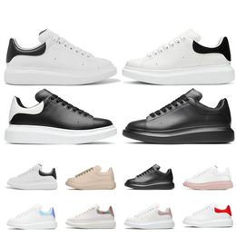 fashion men shoe designer women leather lace Up platform oversized sole out of office sneakers white black mens womens Luxury suede casual shoes Skate Sneakers35-46