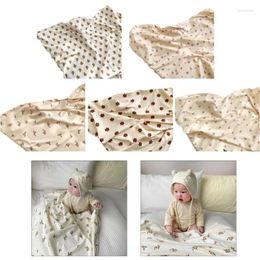 Blankets Unisex Baby Blanket For Boys Girls Super Soft- Wrap Multi-pattern Nursery Bed Shower Gifts 39x35-inch X90C