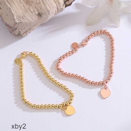 Charm Bracelets T Jia Di Bracelet Boutique Jewellery Valentine's Day Gift Heart Card Handpiece 2024 DESIGNERS