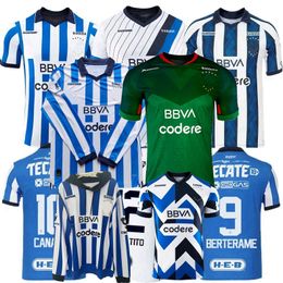 2023 2024 CF Monterrey CANALES Soccer Jerseys 22 23 24 Rayados R.FUNES MORI E.AGUIRRE MEZA R.AGUIRRE ROMO G.BERTERAME V.GUZMAN football men women and kids shirt