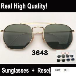 sunglasses new arrivals model 3648 men women sunglasses des lunettes de soleil quality leather case vpackages accessories veveryth232x