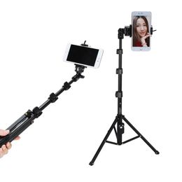 Accessories Yunteng 1388 Handheld Tripod SelfPortrait Monopod Selfie Stick Bluetooth Remote Control for Camera Phone Gopro