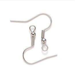 500 pcs 316L Stainless steel ear hook make earrings material DIY ear jewelry282d