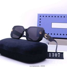 Luxury small frame women's sunglasses square anti radiation men's photography street glasses 282R