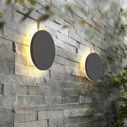 Outdoor Wall Lamps LED Lamp Waterproof IP65 Garden Decorative Light Porch Corridor Lighting Bathroom Fixture AC90-260V254L