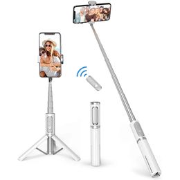 Accessories Mini Bluetooth Selfie Stick Tripod Aluminium Monopod Stand For Xiaomi Huawei iPhone 11 Pro Max X XS XR 7 8 Plus SE 2020 12 Phone