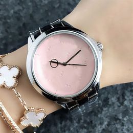 Popular Casual Top Brand quartz wrist Watch for Women Girl with metal steel band Watches G41181C