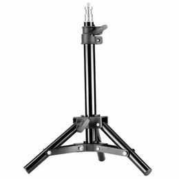 Holders 19.6 inch Tripod Stand Aluminium Photograph Lighting For Camera Ring LIght Relfectors Softboxes Umbrellas Backgrounds Stand