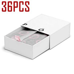 Display 36pcs Newest Packaging Braceletscase Ring Earrings Necklace Display Gift Velvet Box Compatible With DIY Europe Jewelry