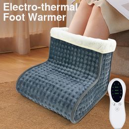 Electric Blanket Electric Foot Warmer Heater USB Charging Power Saving Warm Foot Cover Feet Heating Pads for Home Bedroom Sleeping Foot Blanket 231216