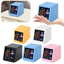 Table Clocks WiFi Clock Desktop Digital Weather Shows Temperature Humidity Date Time Smart Station