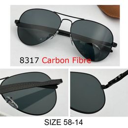 whole Brand designer men women classic sunglass carbon fibre aviation Driving Sun glasses uv protection glass lens gradient uv263B