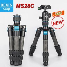 Accessories Mini Carbon Fibre Tripod Compact Lightweight Portable Tabletop Tripods with Ball Head Max Load 8kg Tripod for Phone DSLR Camera